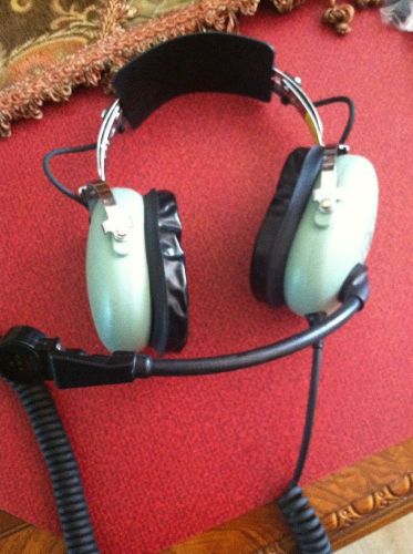 David clark aviation headset w/mic