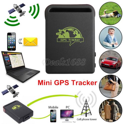 Gsm gprs gps tracker vehicle car tracking locator device mini spy tk102a battery