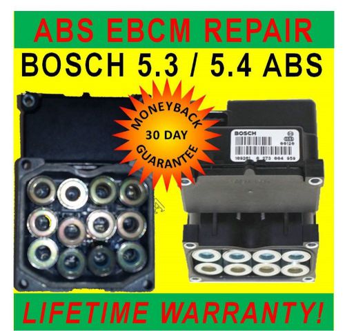Abs pump control module repair service, fits saab 9-3 9-5 900 9000 bosch ebcm *