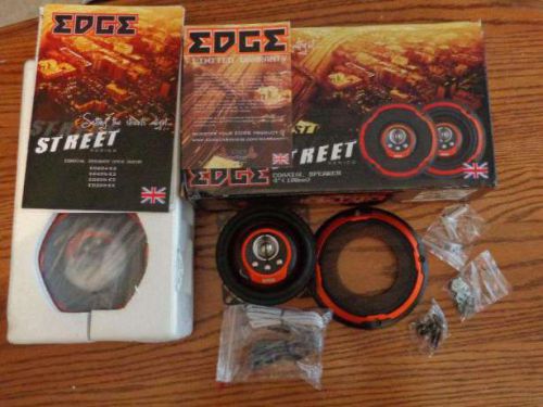Edge ed 204 4" 10cm 4-way speakers 240w pair