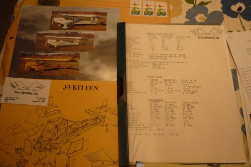 Hipps j-3 kitten ultralight plans/blueprints