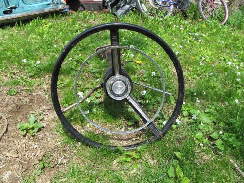 62 63 64 65 66 mopar dodge dart plymouth barracuda steering column with wheel