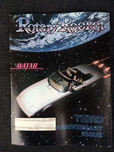 Mazda rx-7 rotary rocket magazine, march 1982 issue