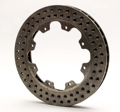 Afco racing products 11.750 in od drilled pillar vane brake rotor p/n 6640114