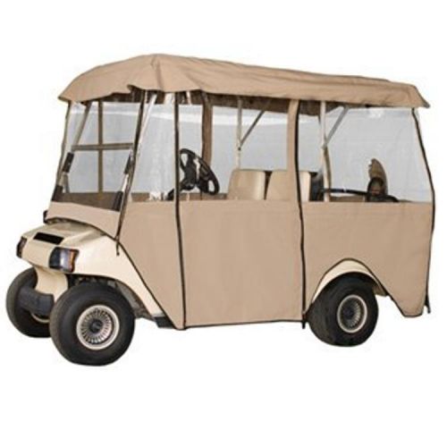 Deluxe 4 sided 4 person golf cart full cab enclosure