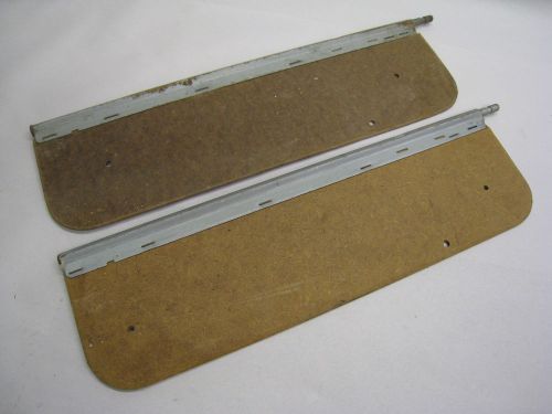 Original pair of gm sun visors 1937 1938 1939 1940 chevy buick pontiac cadillac