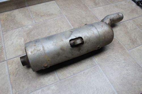 02 03 04 05 06 07 02-07 suzuki eiger exhaust muffler pipe stock oem great shape