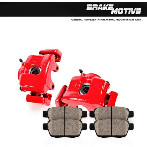 Find Rear Red Brake Calipers and Rotors & Pads DODGE DURAGO RAM 1500
