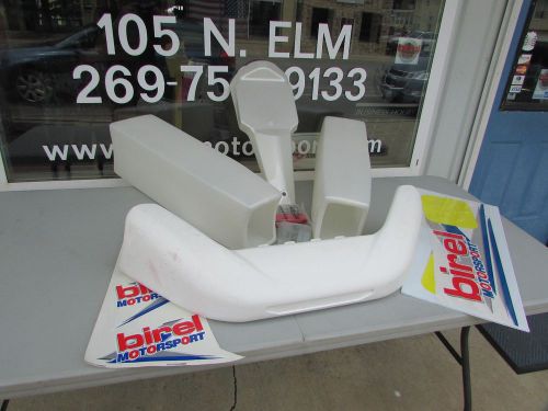 Freeline cik 97/03 deluxe set with stickers and hardware very last white nose