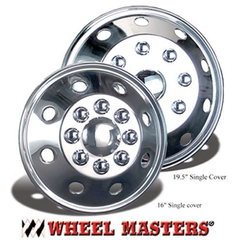 Wheel masters 3160b0 16&#034; stainless wheel cover set