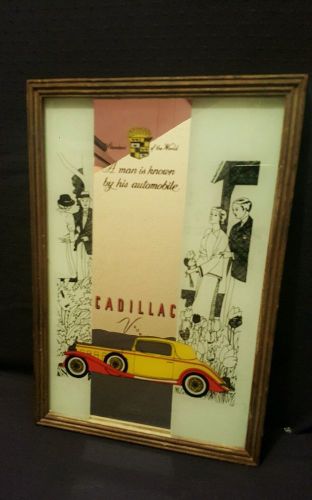 Cadillac 1940s collector mirror