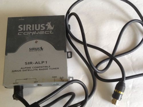 Alpine sir-alp1 sirius satellite tuner w/ a1-net cord only what you see is it