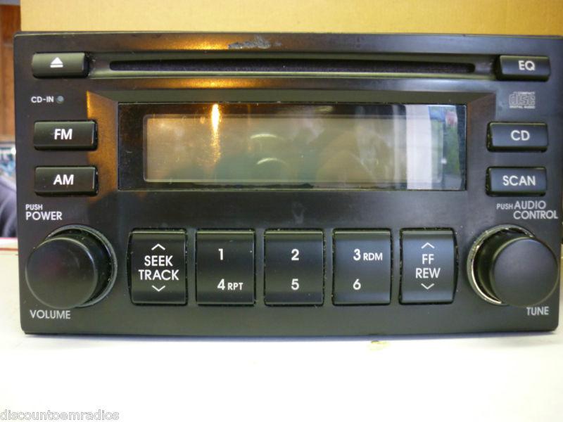 05-08 kia sportage radio cd player 96140-1f100 oem *