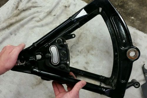 Rear swingarm and caliper harley davidson 2006 fxst