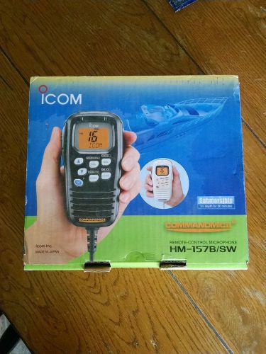 Icom commandmic ii remote control microphone hm-157b/sw