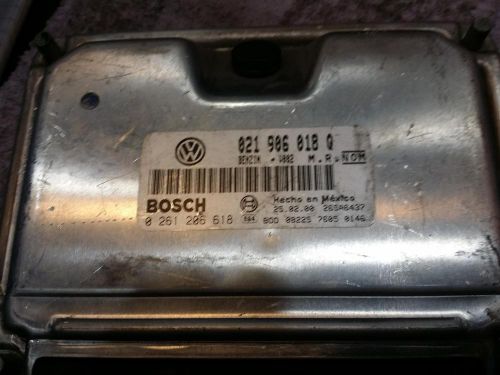 VOLKSWAGEN JETTA Engine Brain Box Electronic Control Module; 2.8L, AT, from VI, US $100.00, image 1