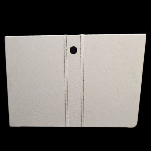 Sea ray 2198063 protege white 18 5/8 x 12 5/8 inch vinyl / plastic boat glove bo