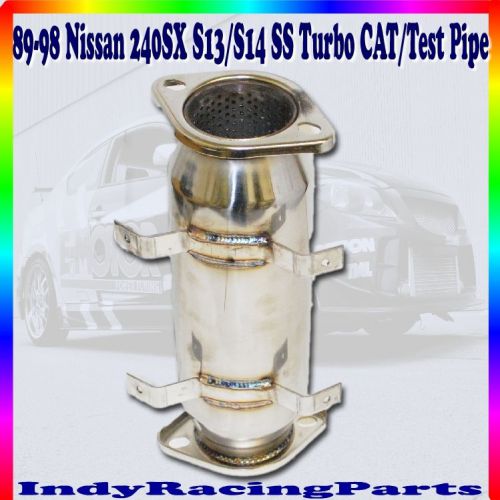 Stainless steel 3" turbo cat/test pipe for 89-94 s13 1995-1998 s14  240sx
