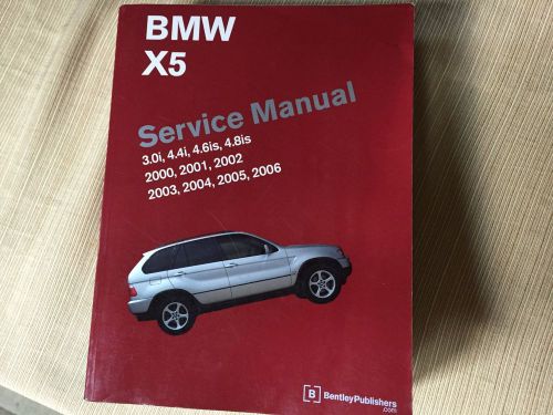Bmw e53 x5 2000-2006 3.0i 4.4i 4.6is 4.8i service repair manual bentley