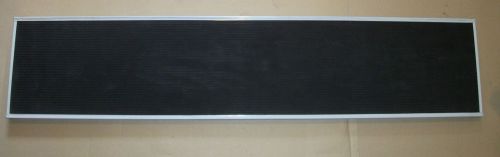 1928-29 running boards with mat &amp; stainless steel trim  a-185-ass