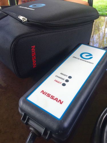 Upgraded nissan leaf evse - level 1 + level 2 16a 220v / 110v