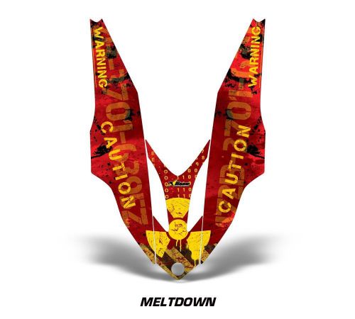 Amr racing yamaha apex sled sticker decal snowmobile hood graphic kit 06-10 mdwn