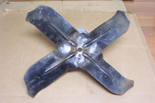 1965 1966 ford mustang cooling fan 4 blade 18 1/2&#034; v8 used s-c5ae