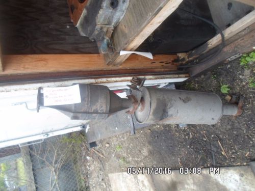04 mitsubishi fuso muffler with catalytic