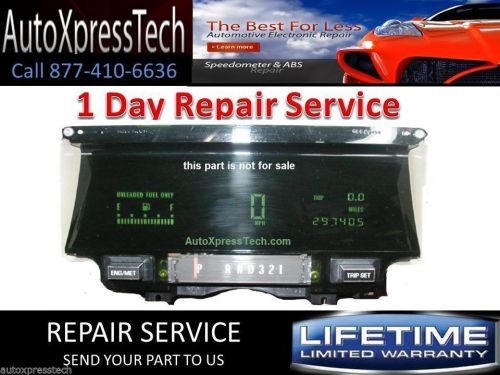 Cadillac fleetwood digital cluster speedometer repair service digital repair