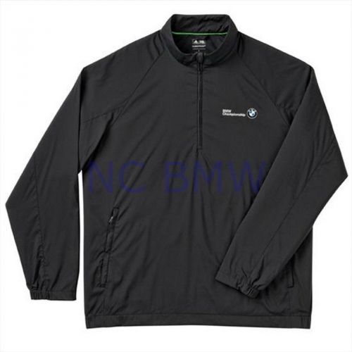 Bmw genuine logo oem factory climaproof wind half-zip jacket / s small