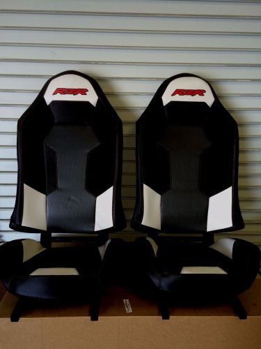 New 2016 polaris rzr oem front seats red left right frames atv sxs