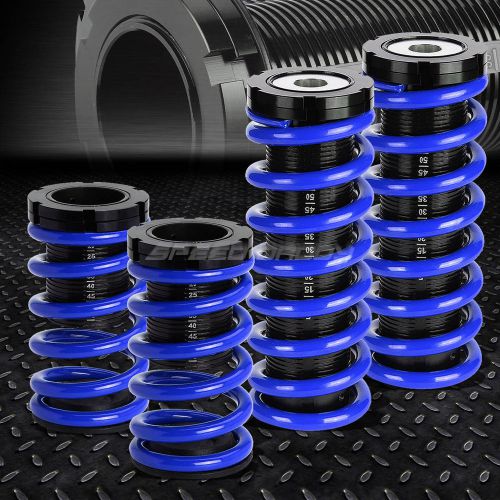 1-3"adjustable coilover suspension lowering spring for 00-05 mit eclipse 3g blue