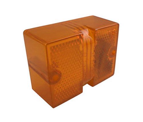 Trailer lights replacement lens (amber)