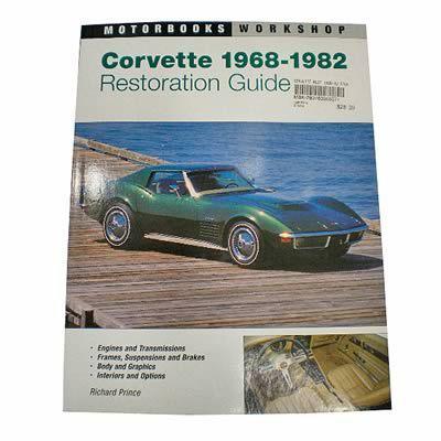 Motorbooks intl 780760306574 book corvette restoration guide 1968-1982 256 pg ea