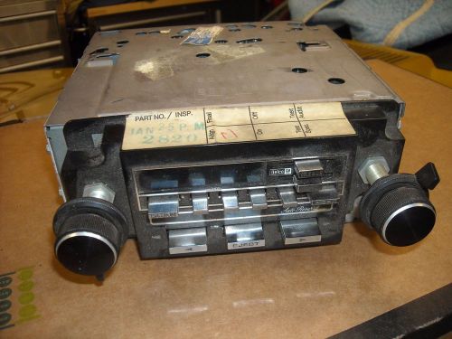 1982 corvette collector edition am fm cassette radio, 1977-1982 corvette