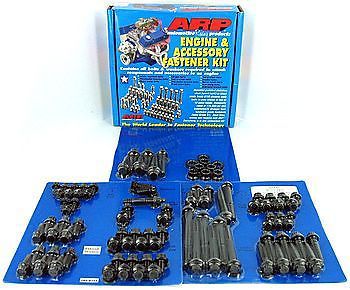 Arp engine &amp; accessory fastener kit 545-9701 chrysler 383 440 black oxide