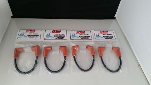 9.5" spark plug wire set of 4, 80-140hp johnson evinrude rplcs 18-5231 582365