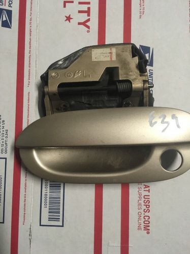 97- 03 bmw 525 528 530 540 e39 m5 driver front left exterior door handle tan