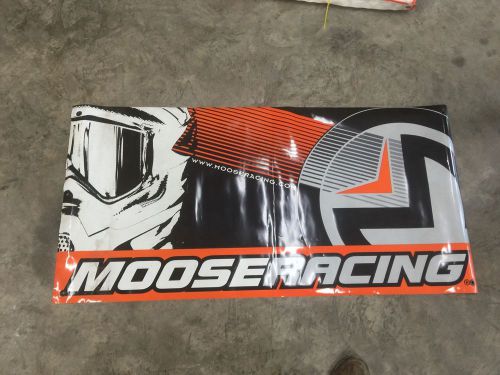 Moose racing banner 23"x47"