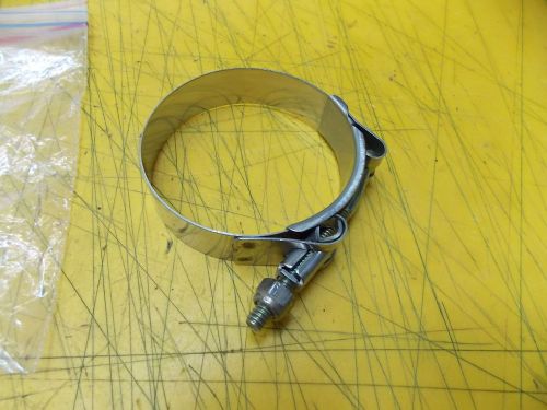 3" clampco t-bolt clamp stainless steel 2.50" to 3.00" x .75   r27