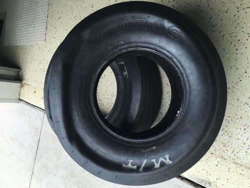 Micky thompson   29 / 10.5 15s stiff wall, tires are like new,  only 4 passes