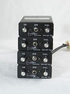 Sigtronics spa-400 tso 4-place intercoms, guaranteed