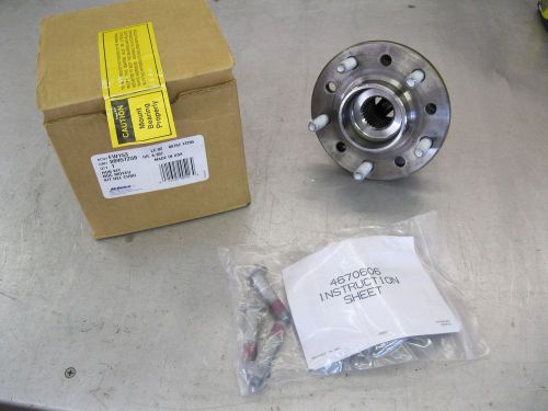 New oem gm / ac delco front wheel hub wheel bearing assenbly w/ abs sensor fw153