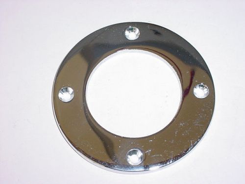 Chrome brass 2" hole trim ring~chris craft~century~wood boat~glen l~lyman~nos