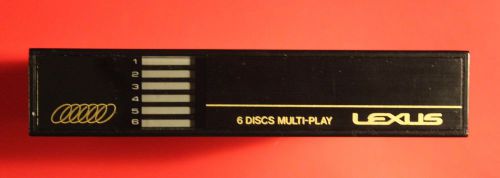 Lexus  cd changer magazine cartridge 6 disc multi play  prw-1118