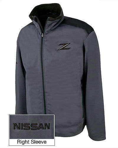 Nissan z two tone shell jacket graphite-medium