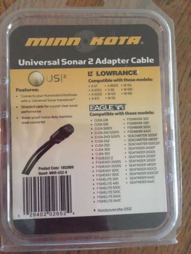 Minn kota sonar 2 adapter cable mkr-us2-8 1852068