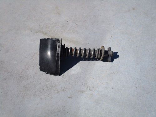 Vintage mercury outboard cover cowling front plate latch knob 56849