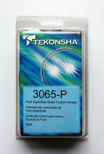 Tekonsha 3065-p brake control harness wiring adapter ford super duty 05-07 new