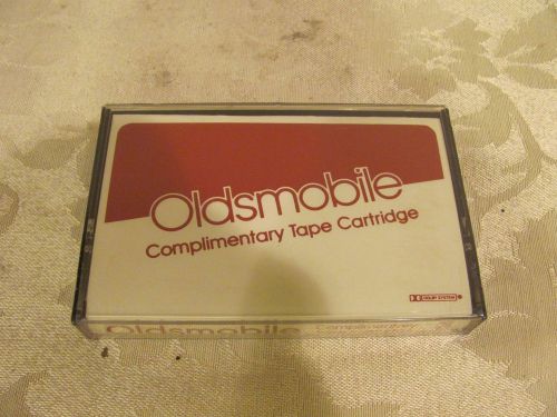 Nos oldsmobile complimentary tape cartridge dealership 1970 1980